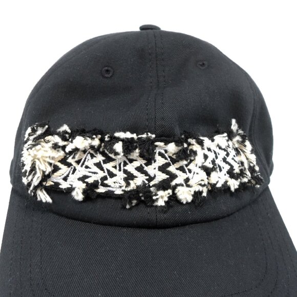NWT$360 LANVIN Curb Woven Logo Cotton Baseball Cap 60 Medium - Picture 3 of 11